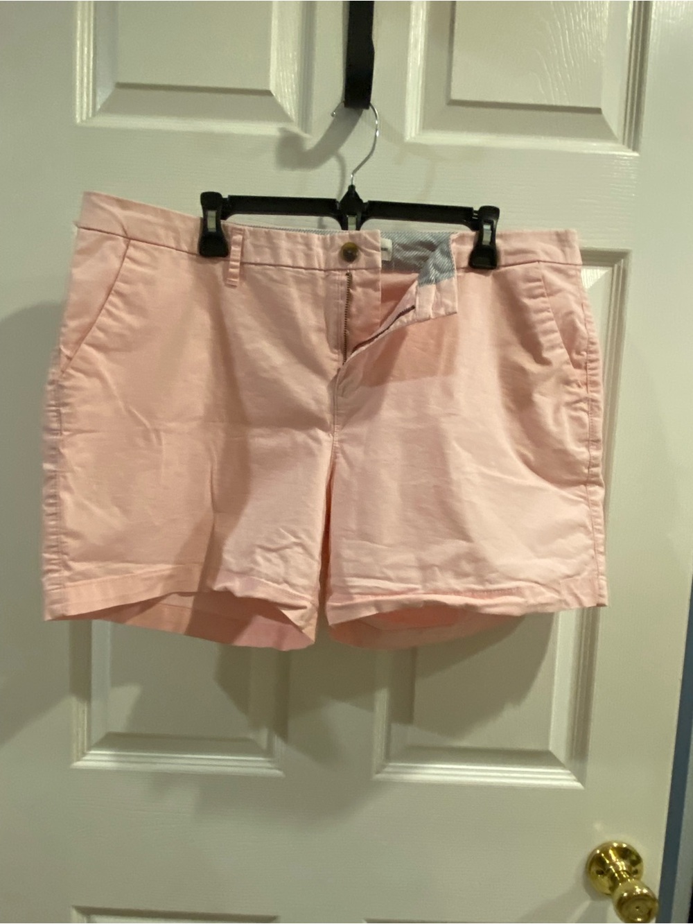 Old Navy Light Pink Cotton Bermuda Shorts